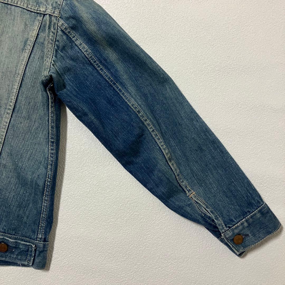 U*W様 極東リーバイスLevi's デニムジャケットBIG E イェローステッ