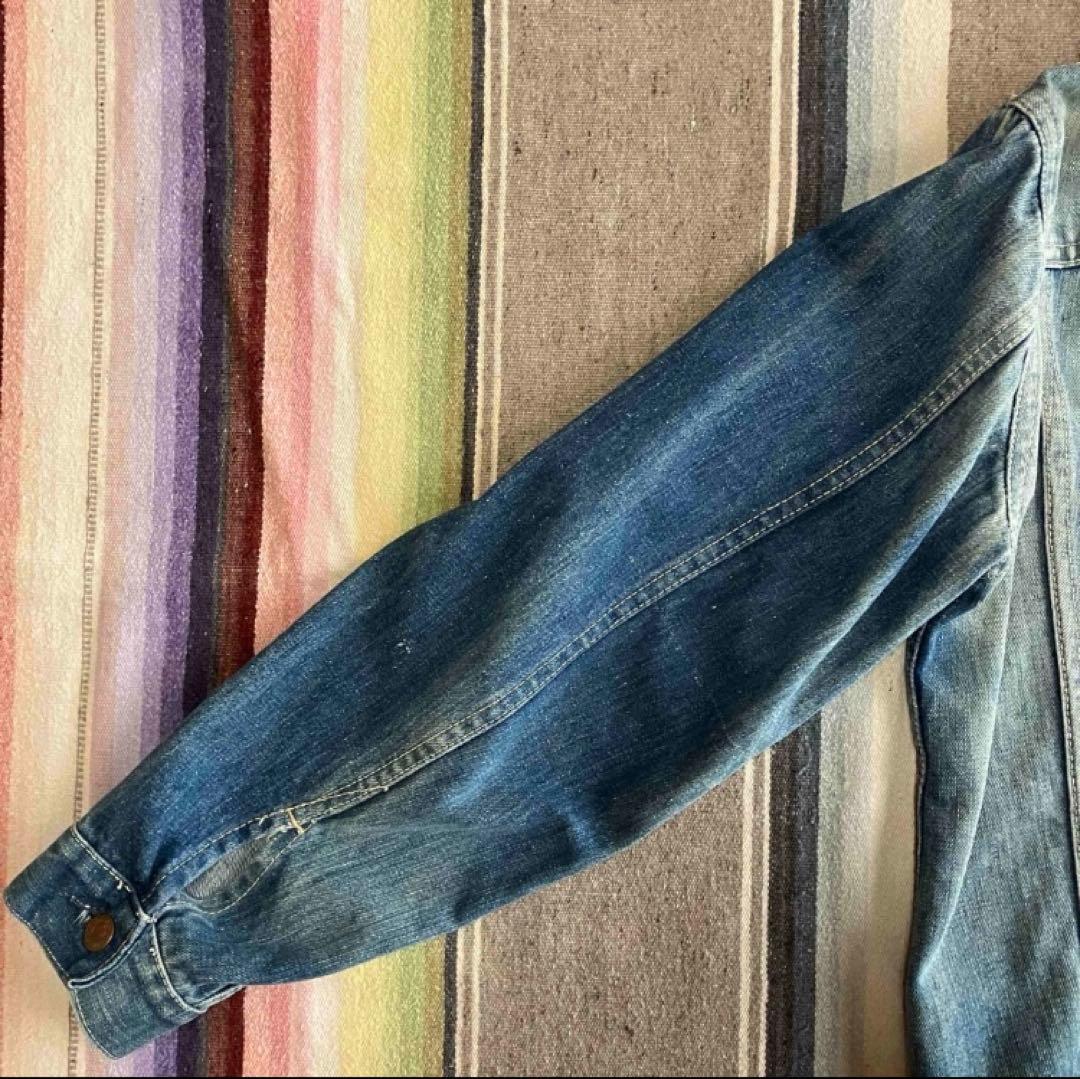 U*W様 極東リーバイスLevi's デニムジャケットBIG E イェローステッ