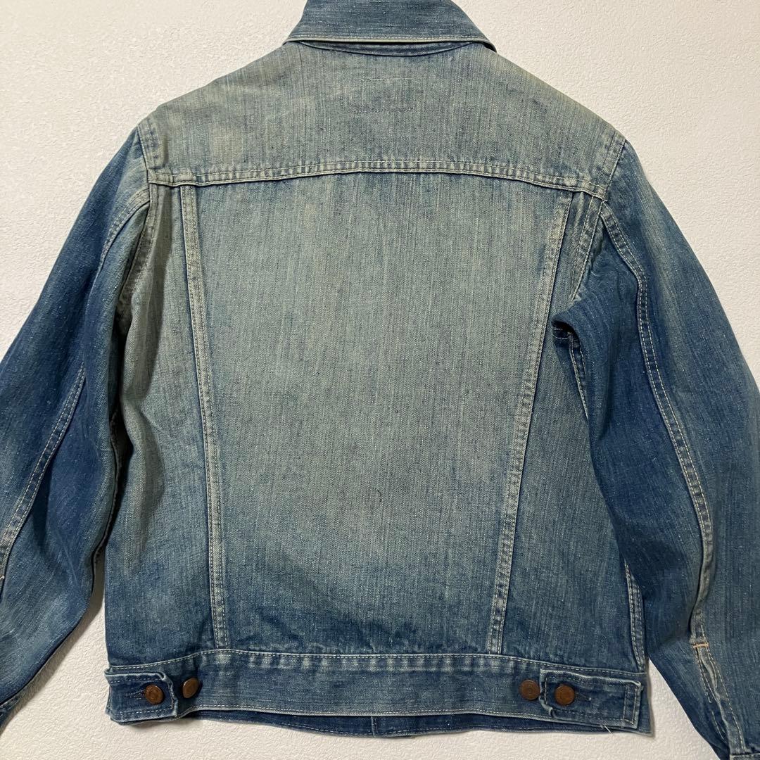 U*W様 極東リーバイスLevi's デニムジャケットBIG E イェローステッ