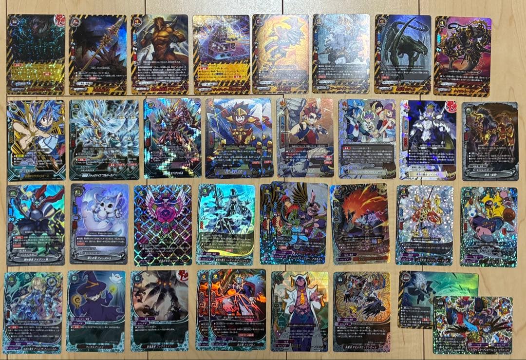 バディファイト 引退品　トレーディングカード まとめ売り