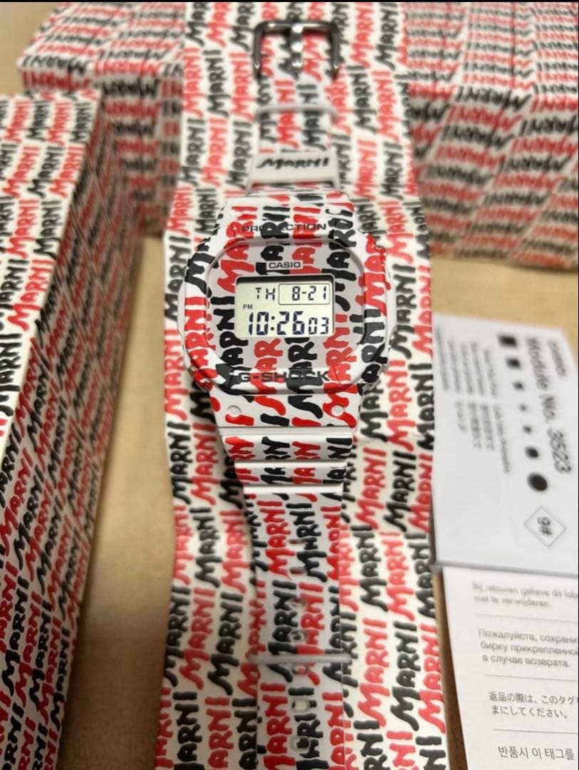 【値下げ交渉可】新品　CASIO G-SHOCK Marniコラボ5610
