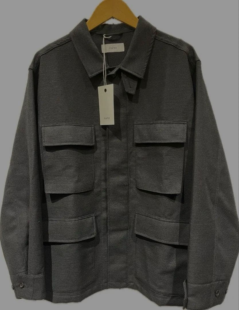 marka BDU ジャケット ブラック サイズ2 ウール ポリエステル