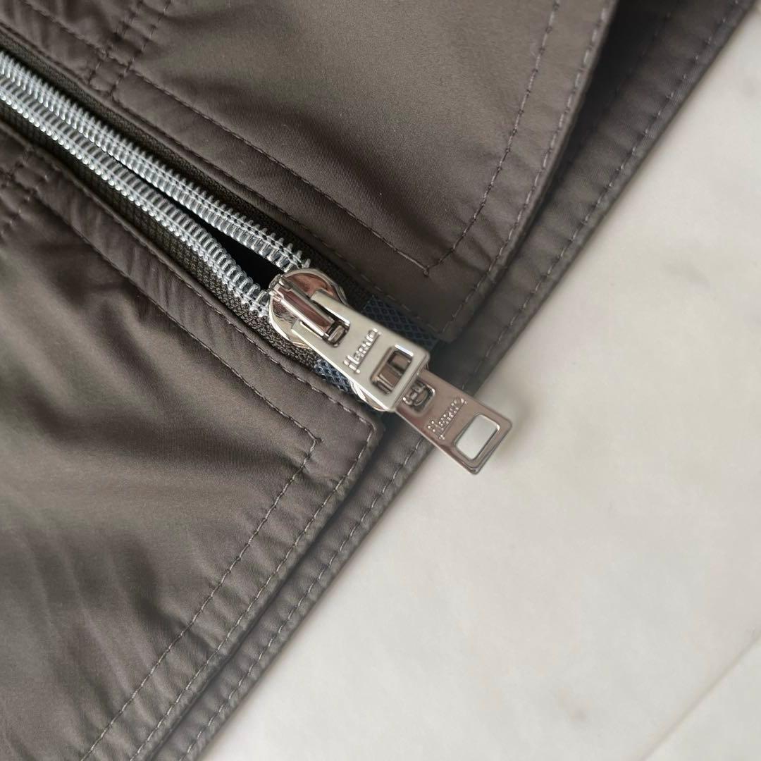 未使用美品♡ヘルノ ナイロンコート モッズコート ロング フード カーキ 46