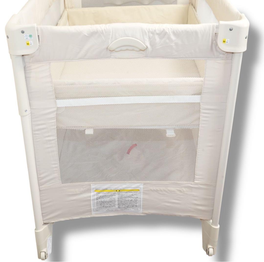 【超美品】Aprica／COCONEL AIR ココネルエアー ホワイトベージュ