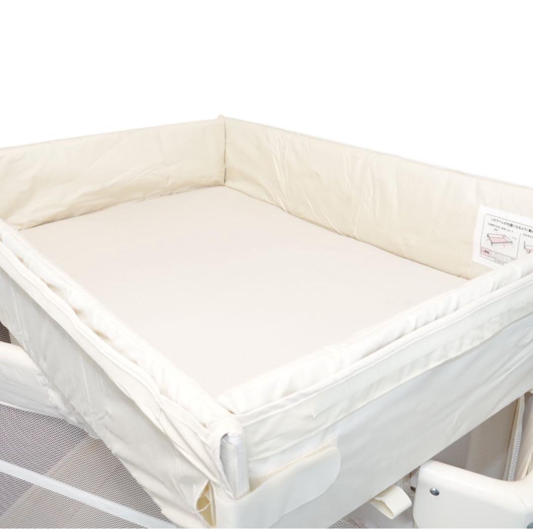 【超美品】Aprica／COCONEL AIR ココネルエアー ホワイトベージュ