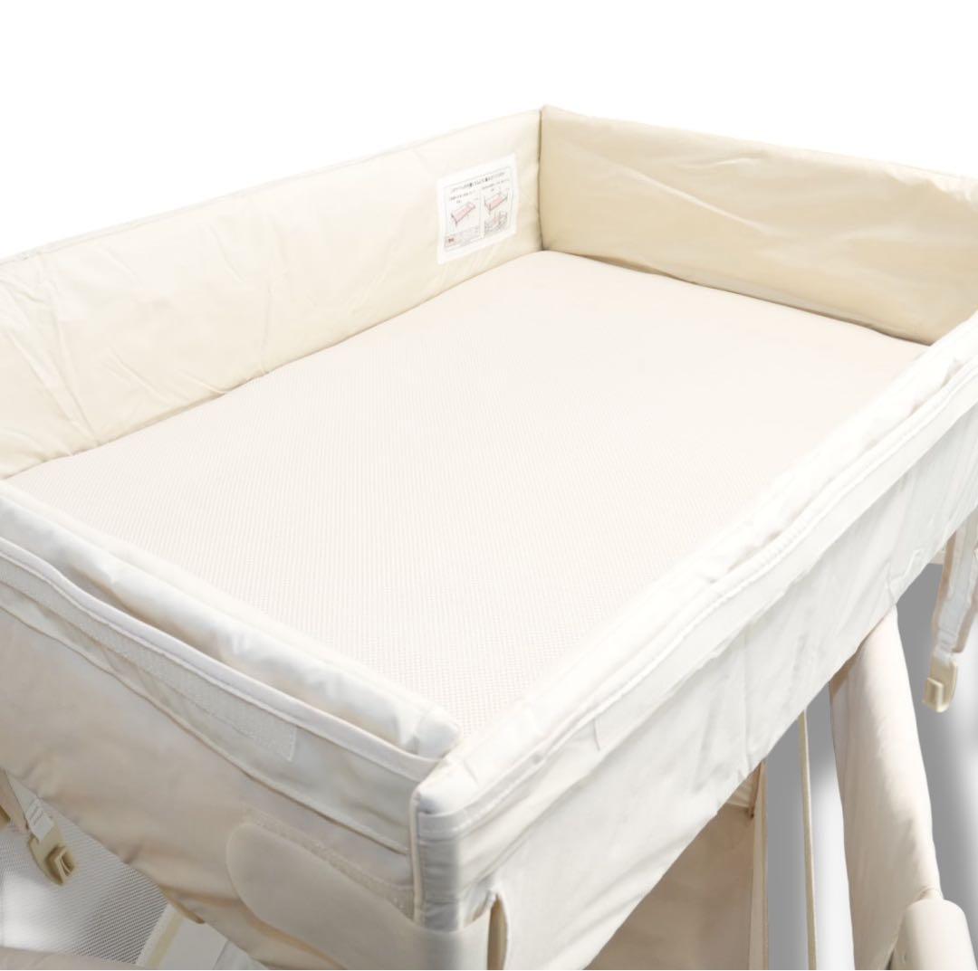 【超美品】Aprica／COCONEL AIR ココネルエアー ホワイトベージュ