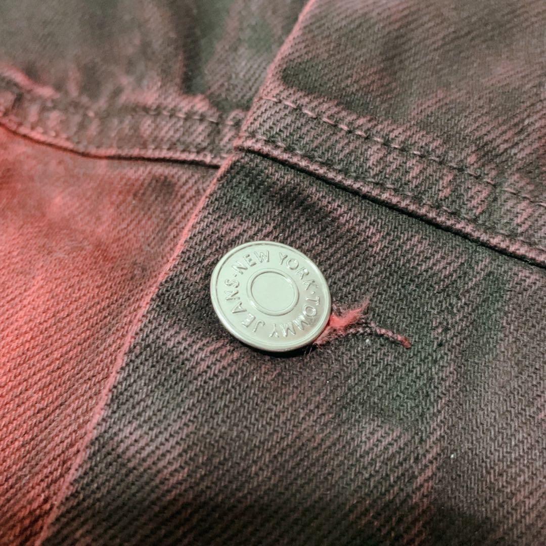 トミーヒルフィガー ガーメントダイ デニム トラッカージャケット Mサイズ