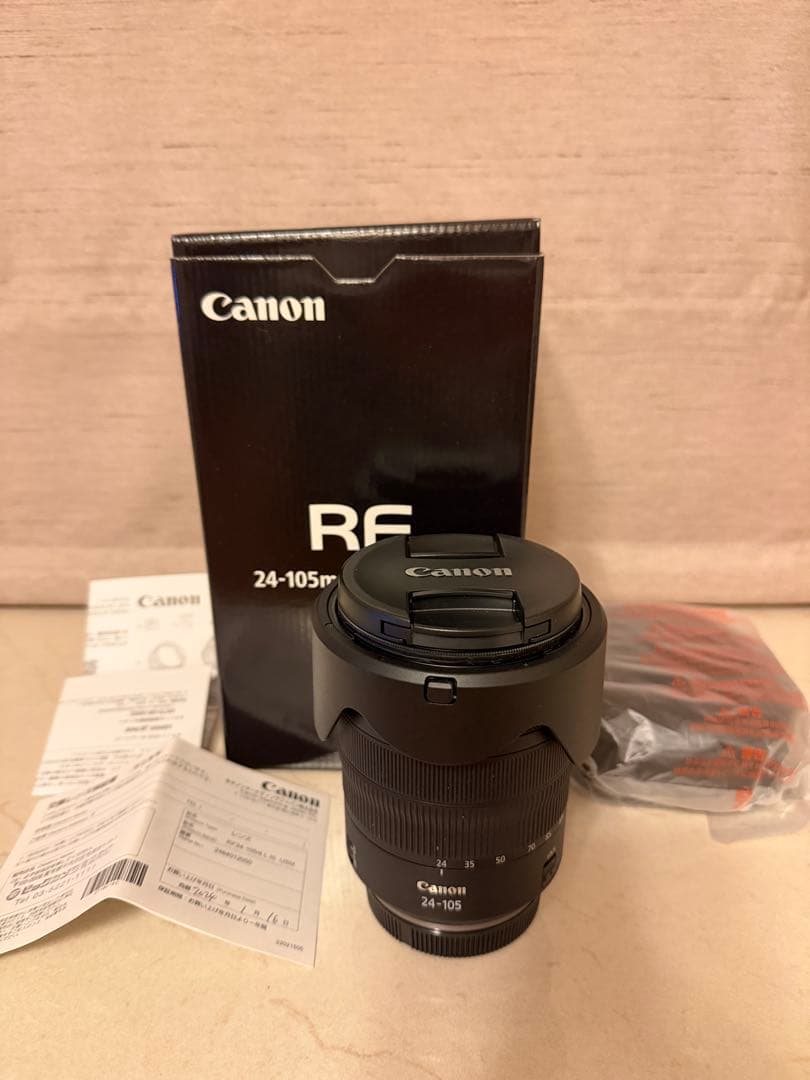 【ほぼ未使用】Canon RF24-105mm F4 L IS USM箱保証書付