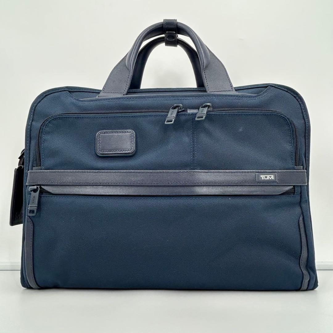 極美品✨トゥミ シップス アルファ3 3way ビジネスバッグ リュック 紺色