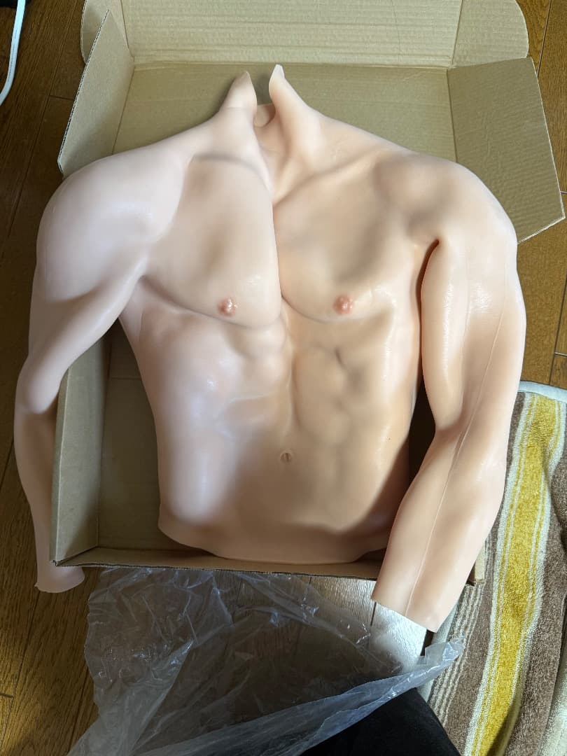 こ*き様 【期間限定】シリコン筋肉スーツ　コスプレ　Sサイズ