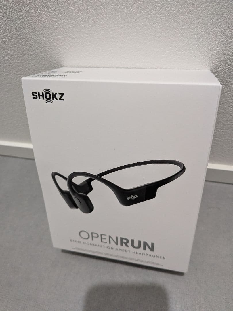【開封済】SHOKZ OPENRUN ブラック USB充電モデル