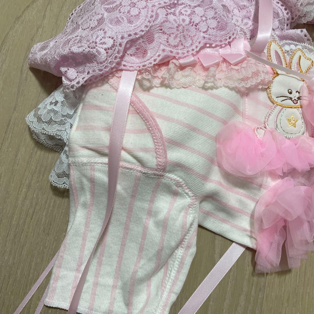 グニフニ♡Babyモチーフうさぎさんの着るアクセサリー(キャミソール)