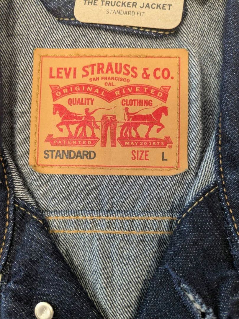 ケ*ー様 【新品未着用】LEVI'S　3rdリーバイス デニムジャケット　【L】