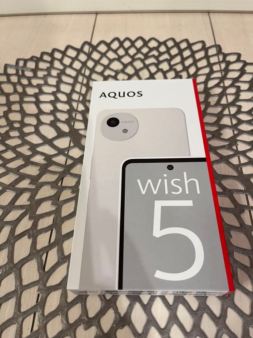 AQUOS wish 5 本体　2026年1月購入