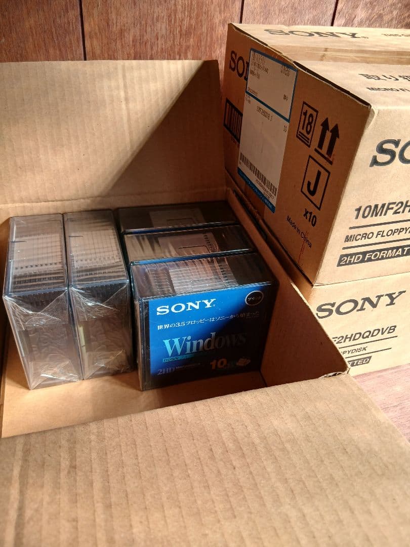 SONY Windows フロッピーディスク 10枚入り×25セット
