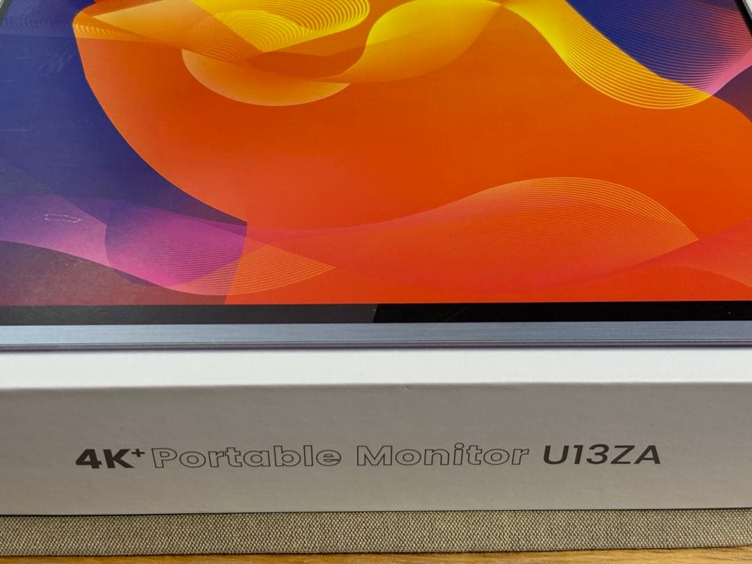 Intehill U13ZA モバイルモニター 4K+ ノングレア 16:10