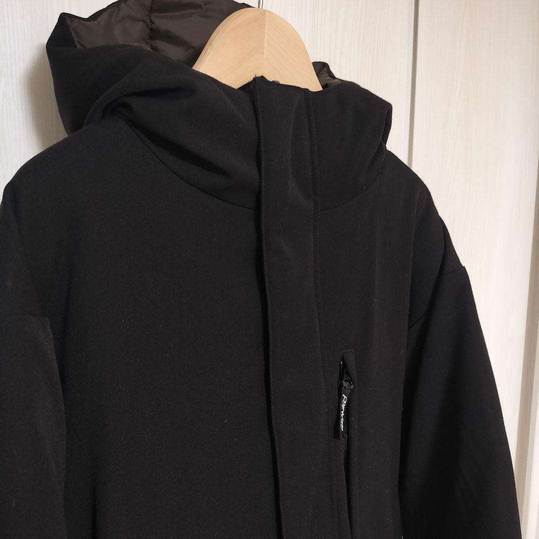 b*t様 別注 GRAMICCI × TAION ダウンジャケット 黒×茶