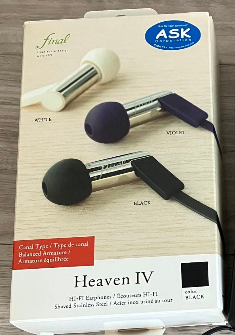 final Heaven IV FI-HE4B ブラック