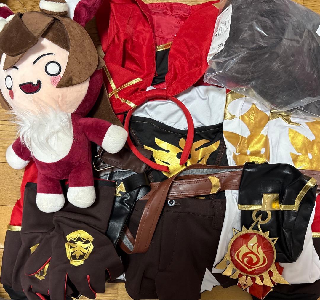 原神 アンバー コスプレ Lサイズ フルセット ウサギ伯爵付き