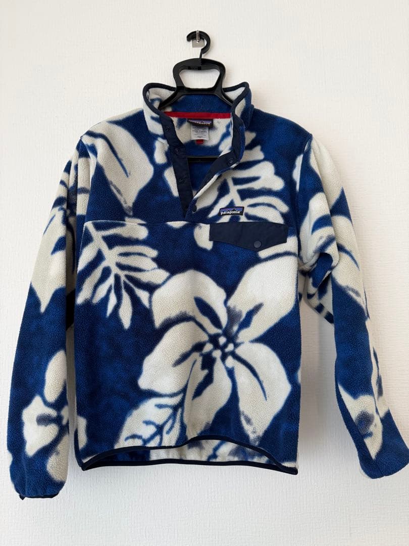 パタゴニア スパイスガーデン ハイビスカス XS スナップT プルオーバー
