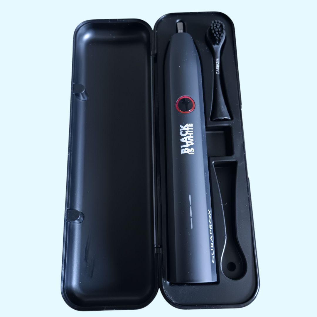 クラプロックス Blackiswhite 電動歯ブラシ本体＋粉歯磨き粉＋充電器