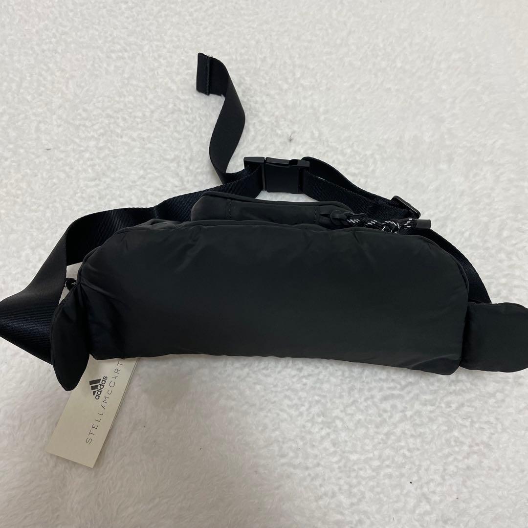 未使用✨アディダスバイステラマッカートニー　ボディバッグ　バムバッグ　ブラック