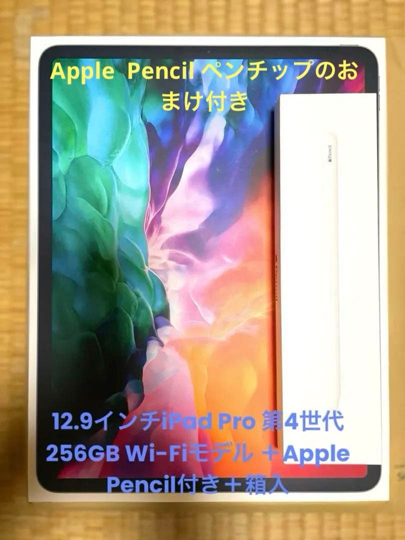 美品12.9インチiPad Pro第4世代256GB Wi-Fi Pencil付