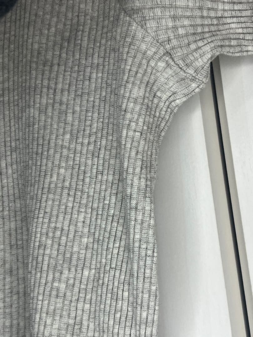 テレコヘンリーネックプルオーバー　ベージュ