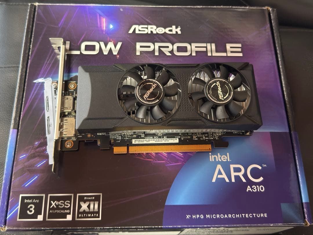 グラフィックボード・グラボ・ビデオカード Intel Arc A310
