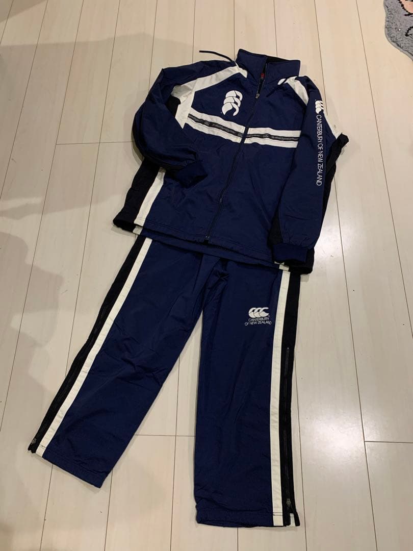 Canterbury ウォームアップウェア ネイビー上下