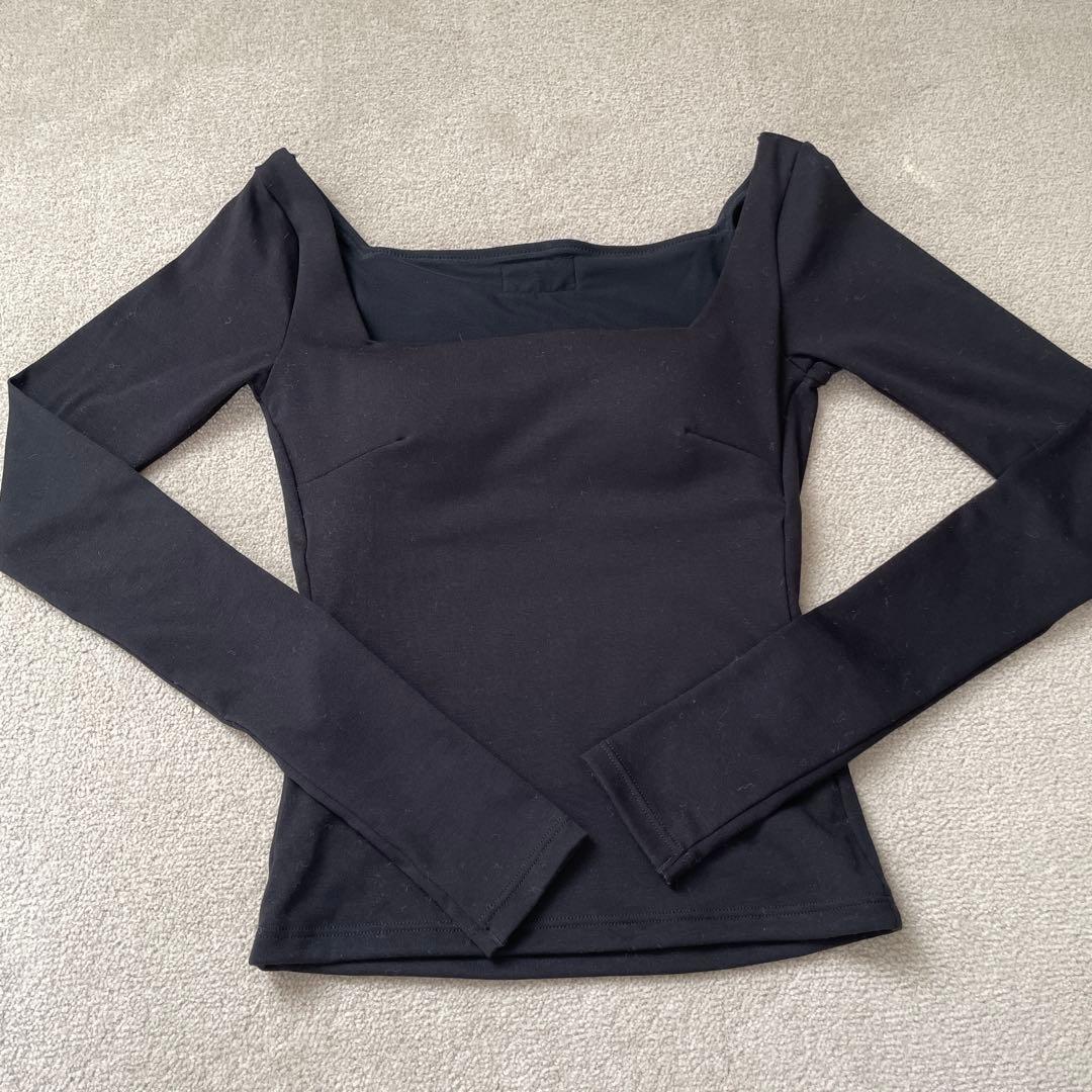 Dreamy×WABISABI long sleeve top / 墨M