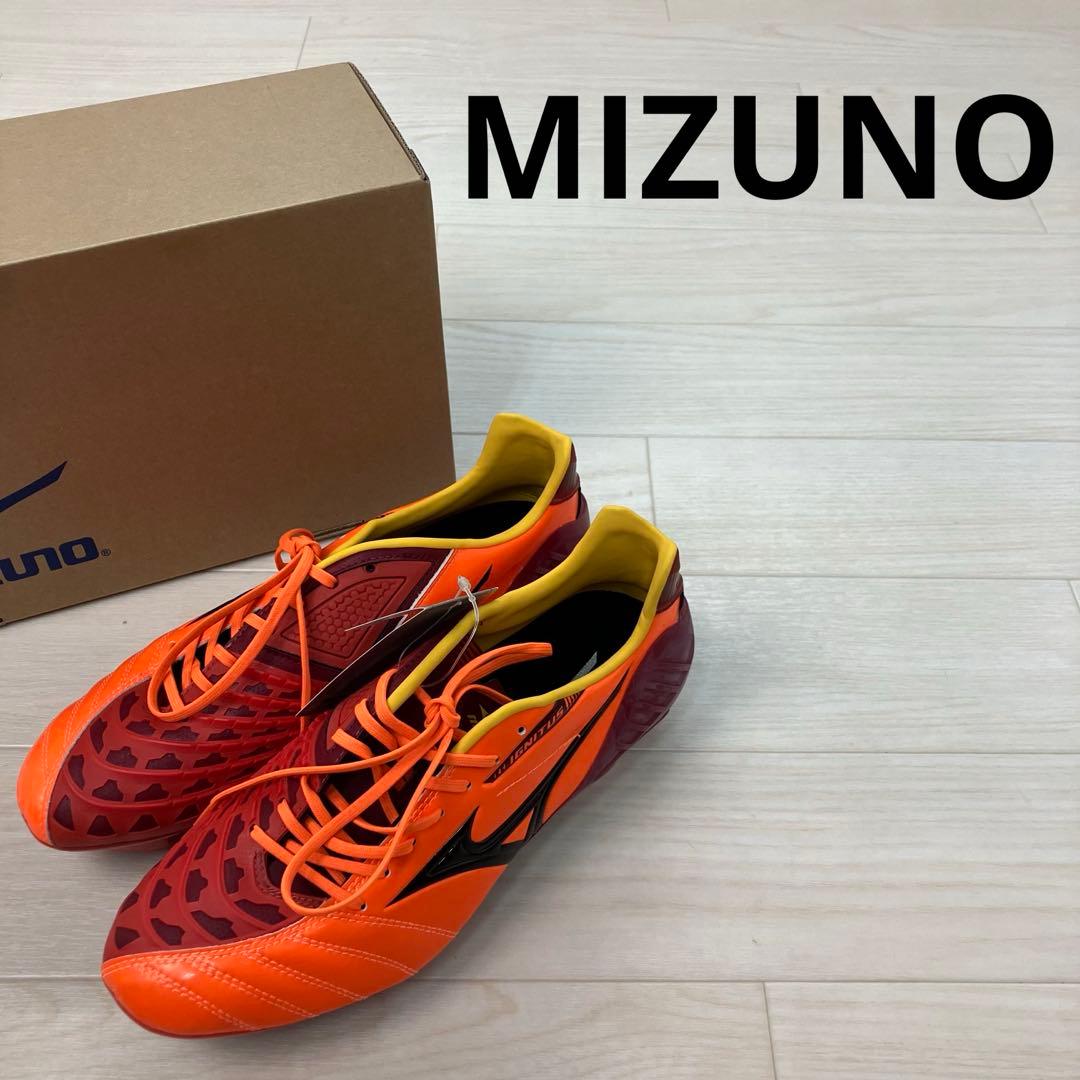 MIZUNO ウエーブ イグニタス 3 SL オレンジ 本田圭佑着用 26cm