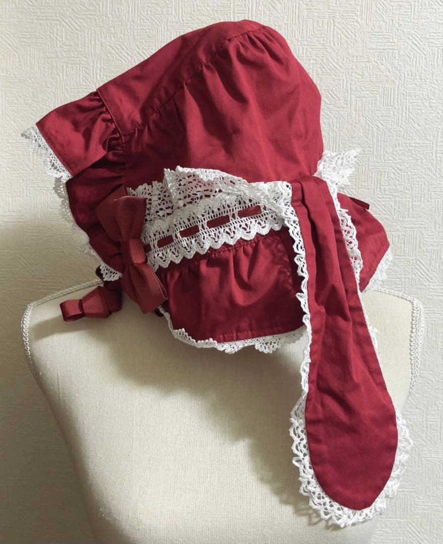 BABY うさみみ ボンネット エンジ