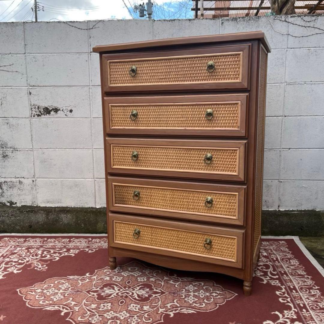 高品質◾️ 横浜Kazama カザマ 引き出し5杯 チェスト 収納棚 整理棚