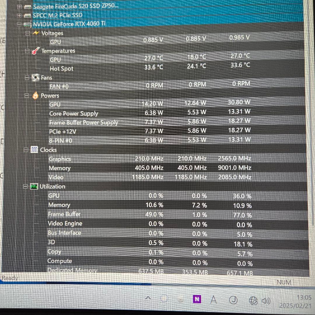RTX 4060Ti 国内正規品中古