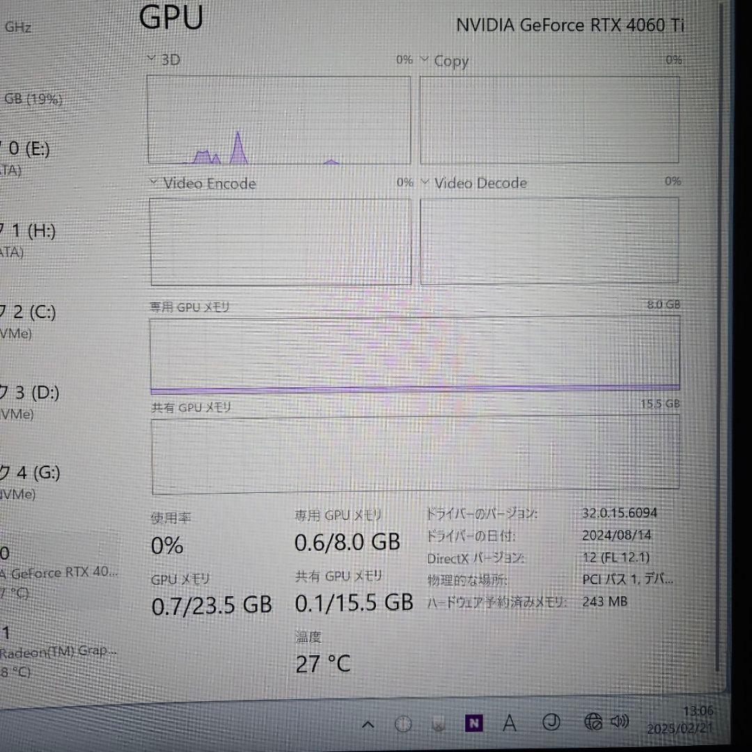 RTX 4060Ti 国内正規品中古