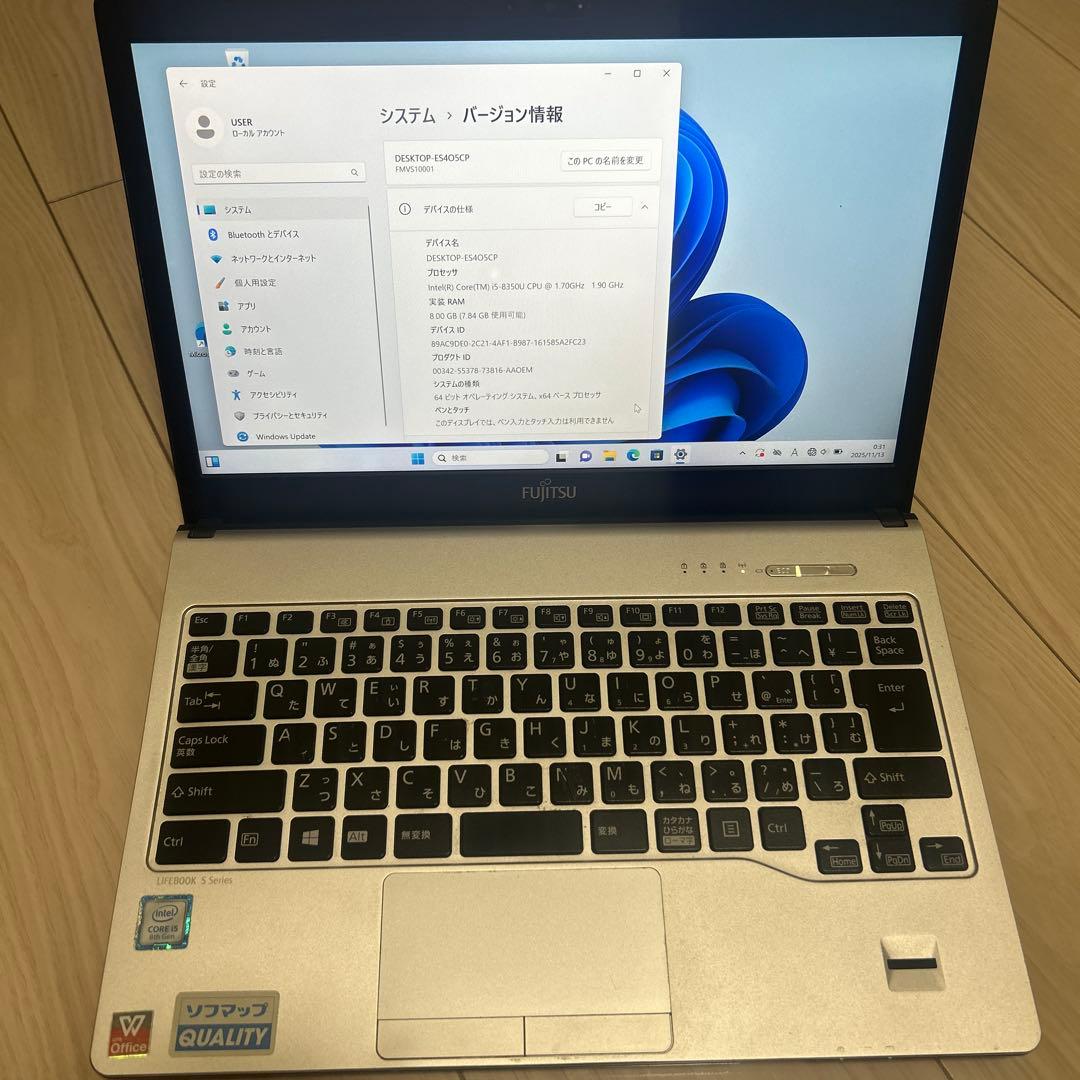 Fujitsu FMVES40SCP ノートPC