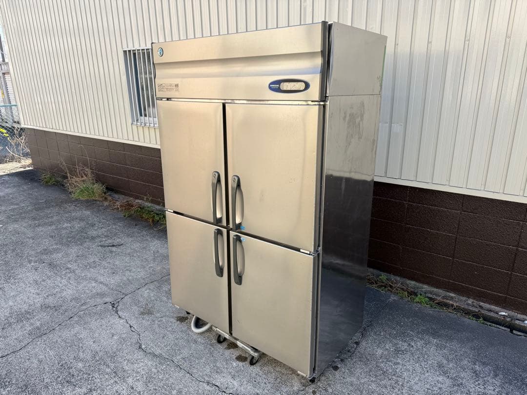 ホシザキ　縦型冷凍２面冷蔵２面　３相２００V　飲食店　HRF-120ZFT3
