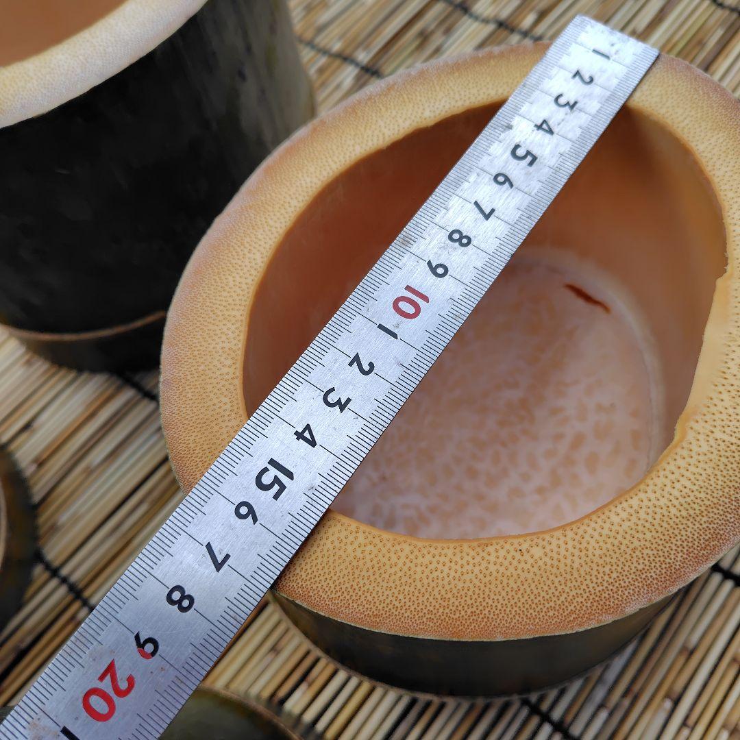 JK様「専用画面」　香川県産→　孟宗竹・花器　８個　極太サイズ