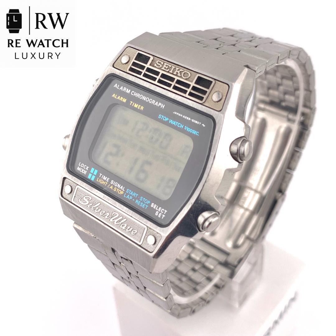 7-4848 SEIKO SilverWave A259-5090 デジタル