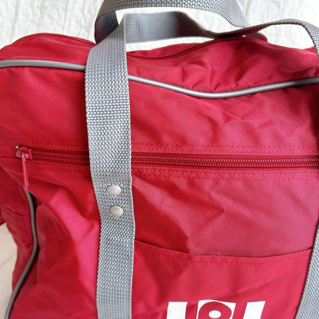 希少✨ 旧型 ワッペ スクバ スクールバッグ 赤 早い者勝ち！女子高生 人気