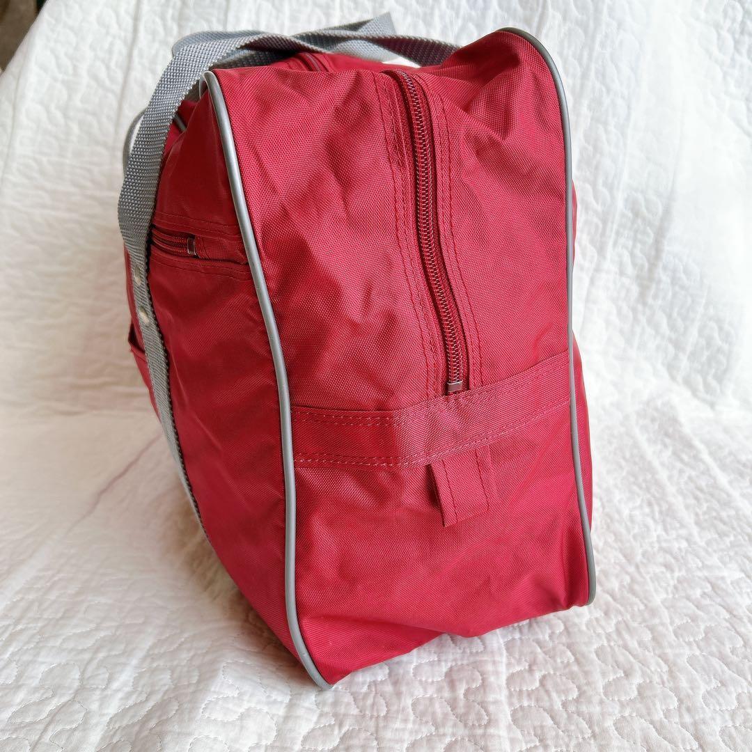 希少✨ 旧型 ワッペ スクバ スクールバッグ 赤 早い者勝ち！女子高生 人気