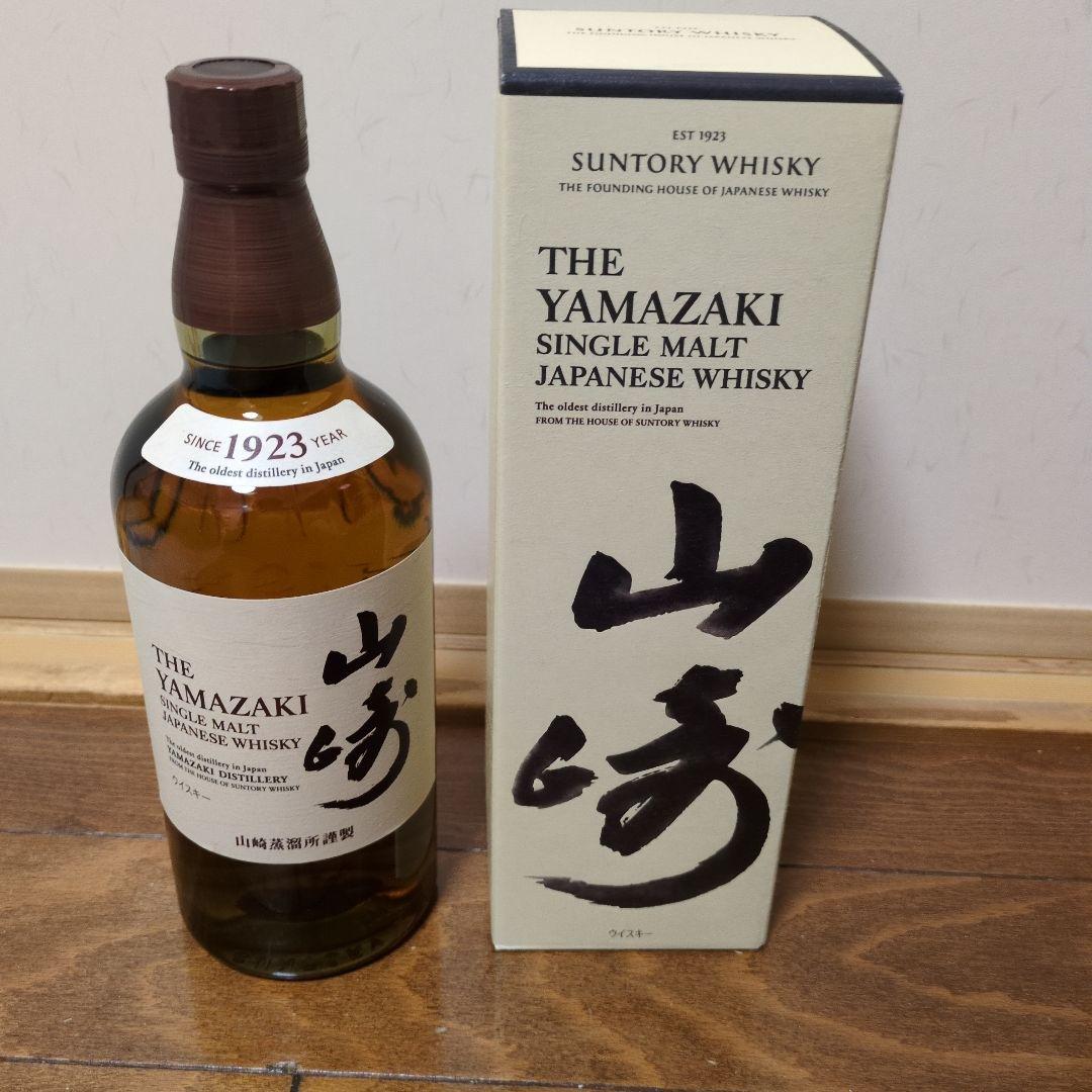 サントリー シングルモルトウイスキー 山崎 ノンエイジ 化粧箱入り 700ml
