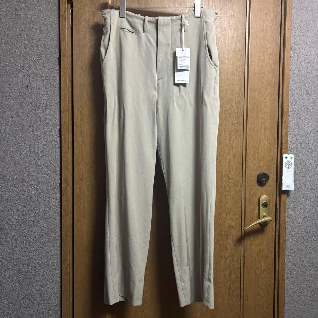 か*す様 25AW MAATEE&SONS CHINO TROUSER SILK