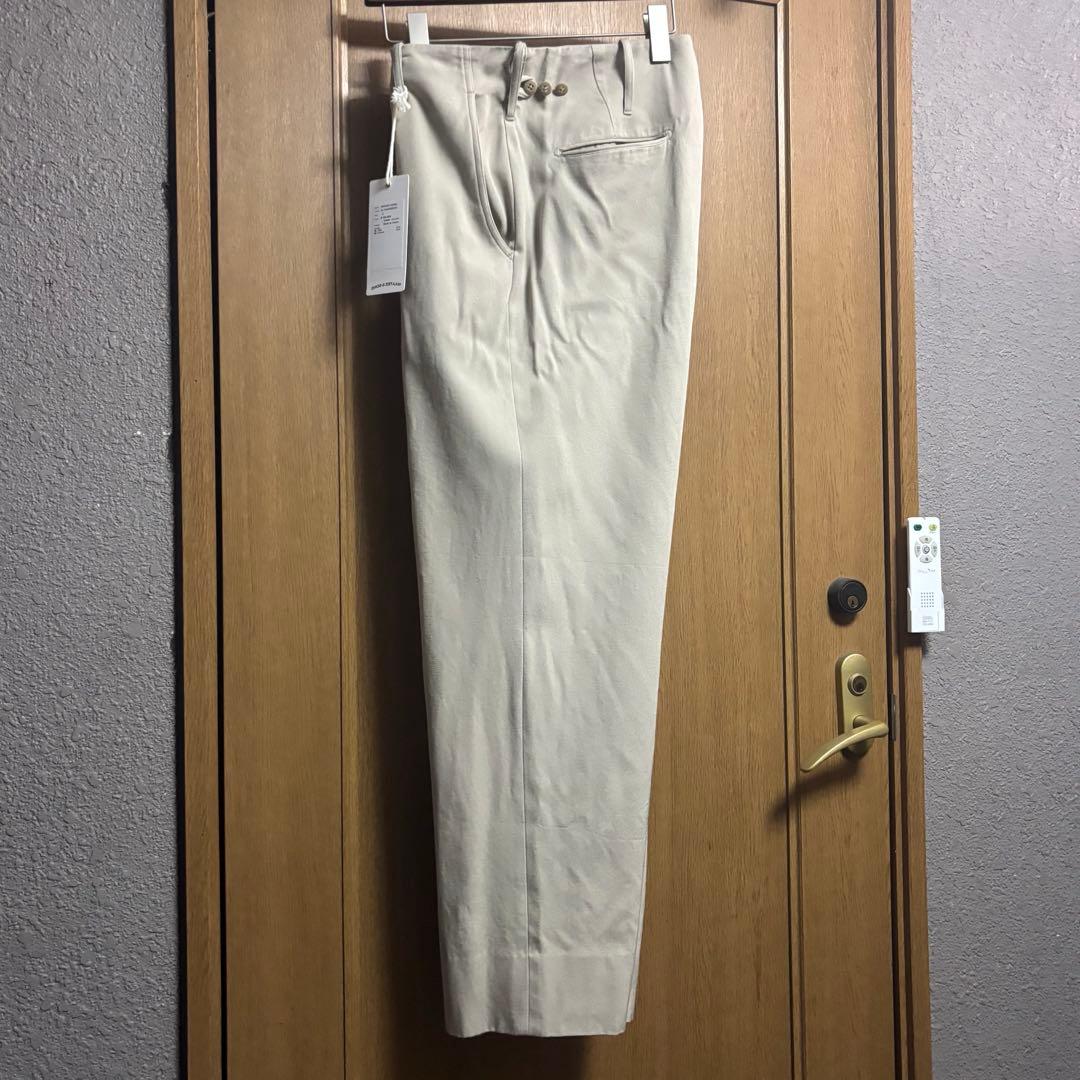 か*す様 25AW MAATEE&SONS CHINO TROUSER SILK