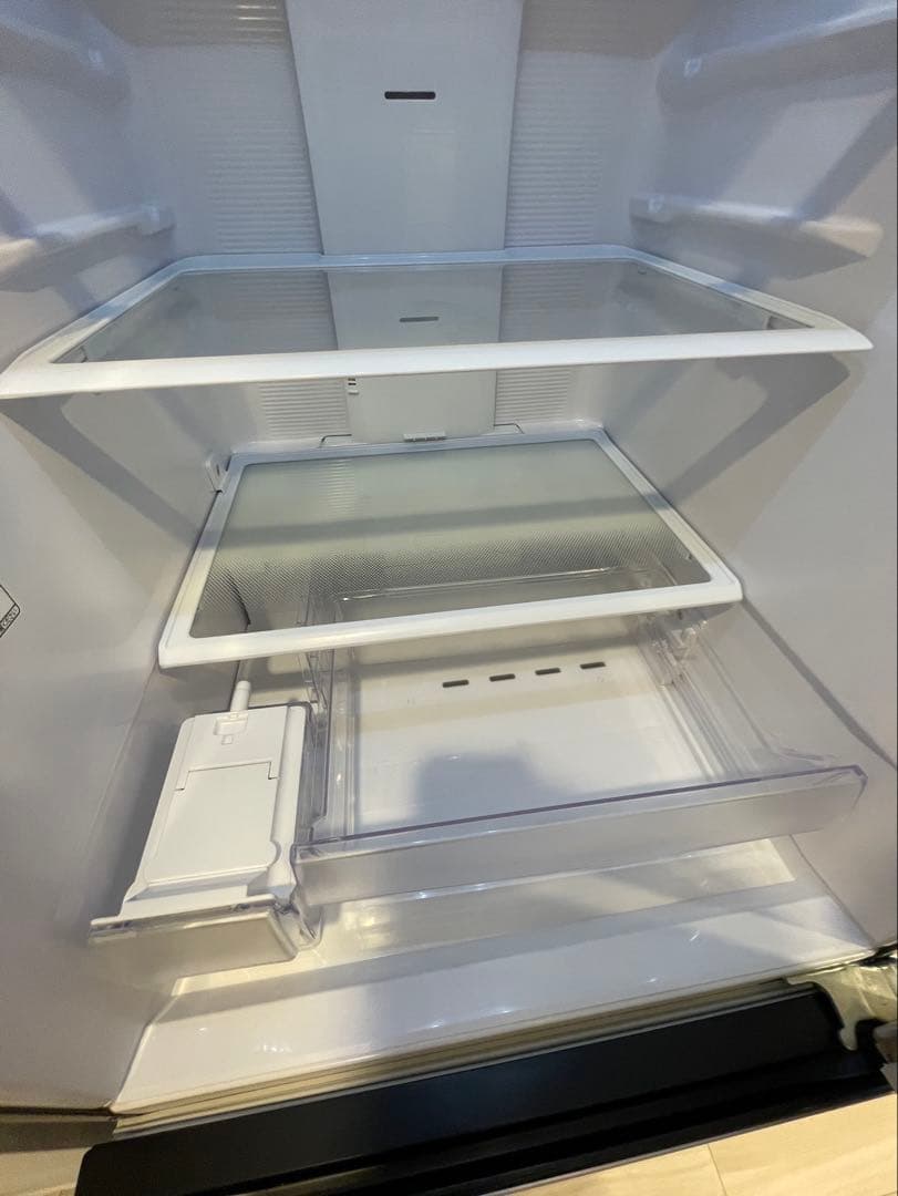 塩*福様 HITACHI 冷蔵庫 透明棚 LED照明付きR-V32TV