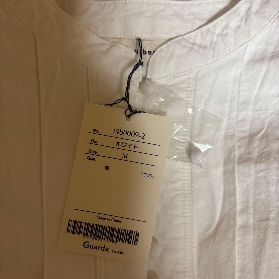 ソウルベリーブラウス　私のくるみ釦ブラウス　ホワイト　Ｍ