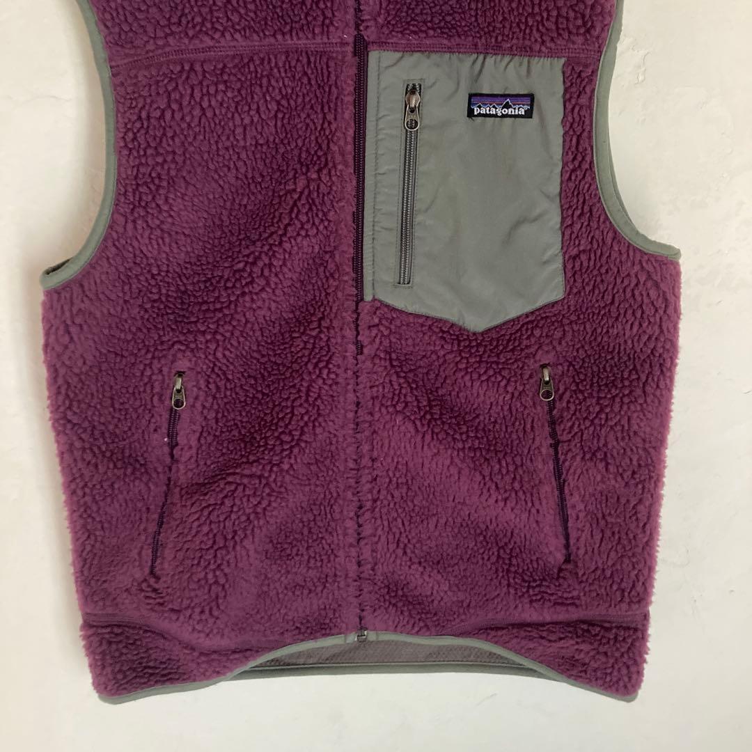 廃盤カラー Patagonia パタゴニア レトロX ベスト　パープル S