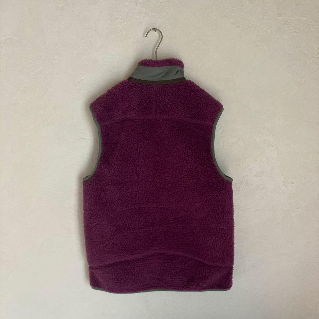 廃盤カラー Patagonia パタゴニア レトロX ベスト　パープル S