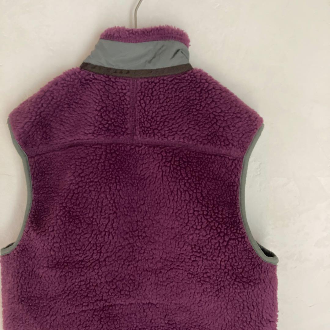 廃盤カラー Patagonia パタゴニア レトロX ベスト　パープル S